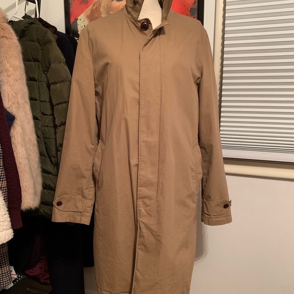 J CREW TRENCH COAT. SIZE SMALL